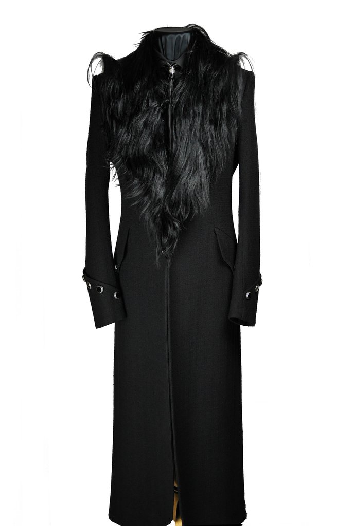 Fur Collar Long Coat - Sir Tom Baker